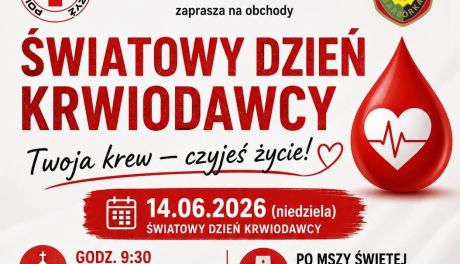 Święto ludzi wielkiego serca. W Tarnobrzegu odbędą się obchody Dnia Krwiodawcy