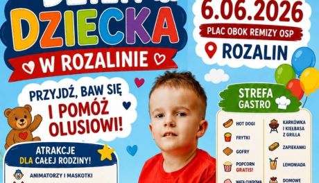Moc atrakcji i wsparcie dla Olusia. Festyn w Rozalinie