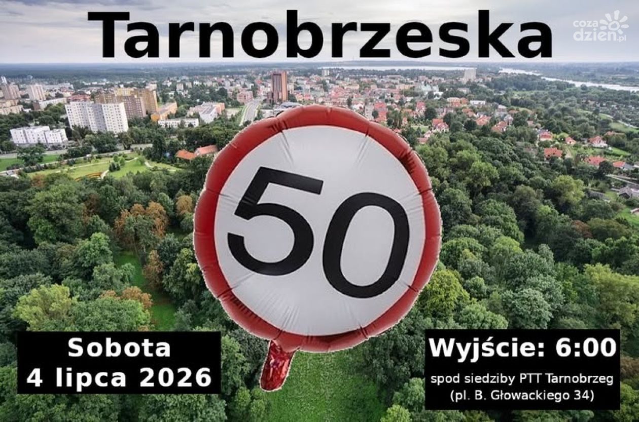 Od Dzikowa po Jezioro Tarnobrzeskie. Rusza Tarnobrzeska 50-tka