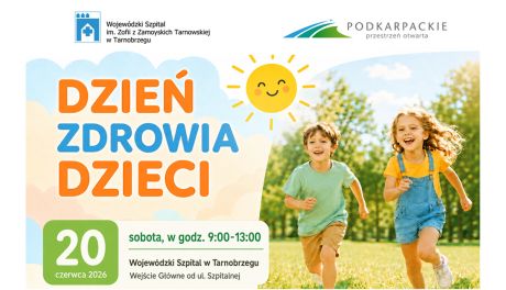 Bezpłatne badania i konsultacje dla najmłodszych. Szpital w Tarnobrzegu zaprasza na Dzień Zdrowia Dzieci