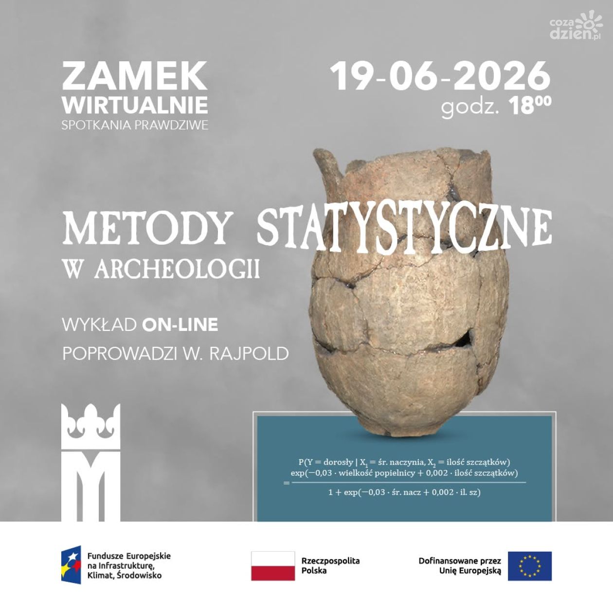 Statystyka pomoże zrozumieć przeszłość. Kolejny wykład online w Muzeum Zamkowym w Sandomierzu