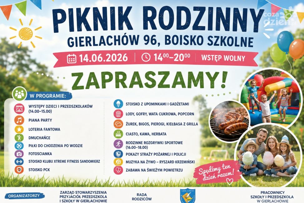 Rodzinne święto w Gierlachowie. Mieszkańcy spotkają się na pikniku pełnym atrakcji
