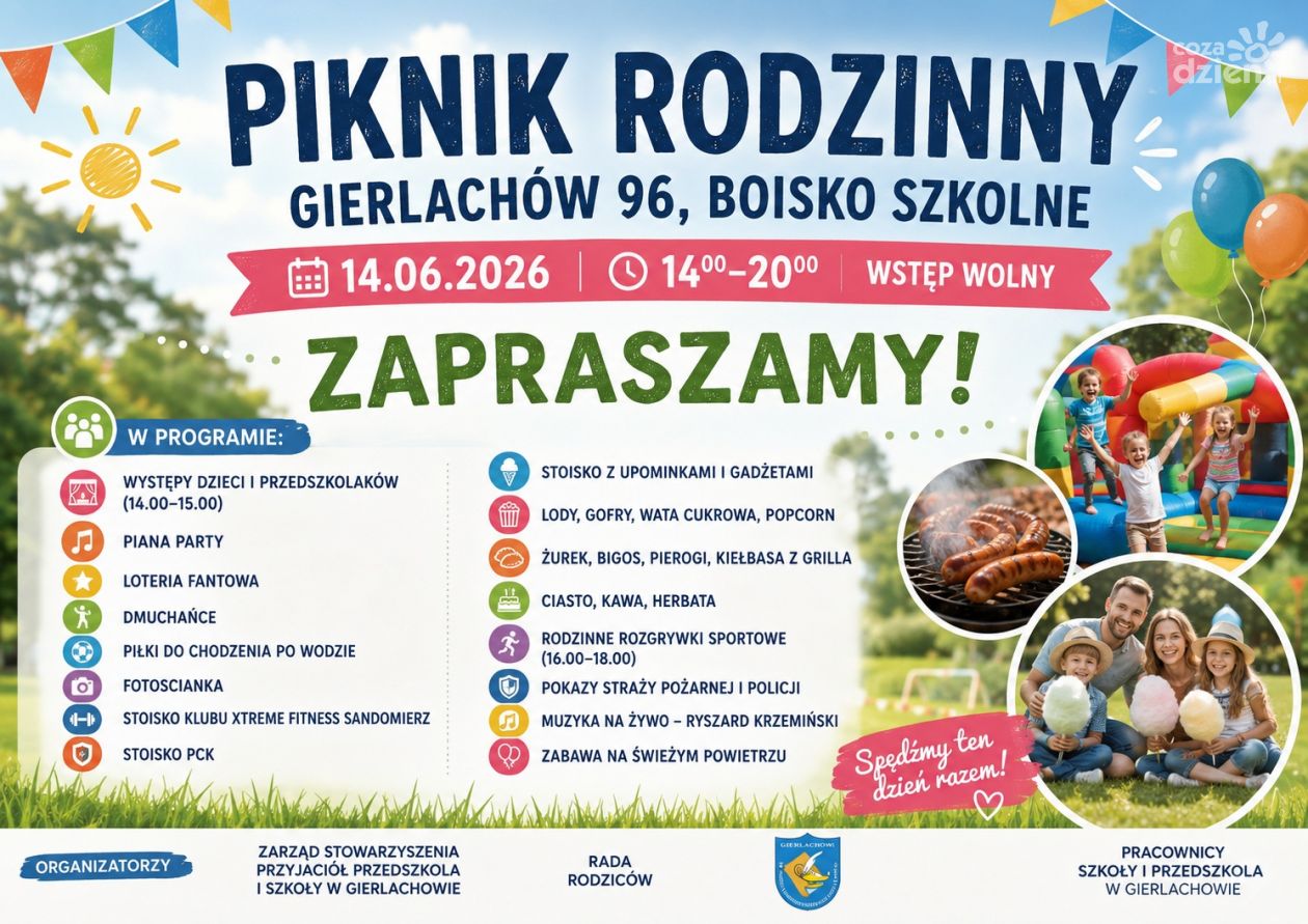 Rodzinne święto w Gierlachowie. Mieszkańcy spotkają się na pikniku pełnym atrakcji