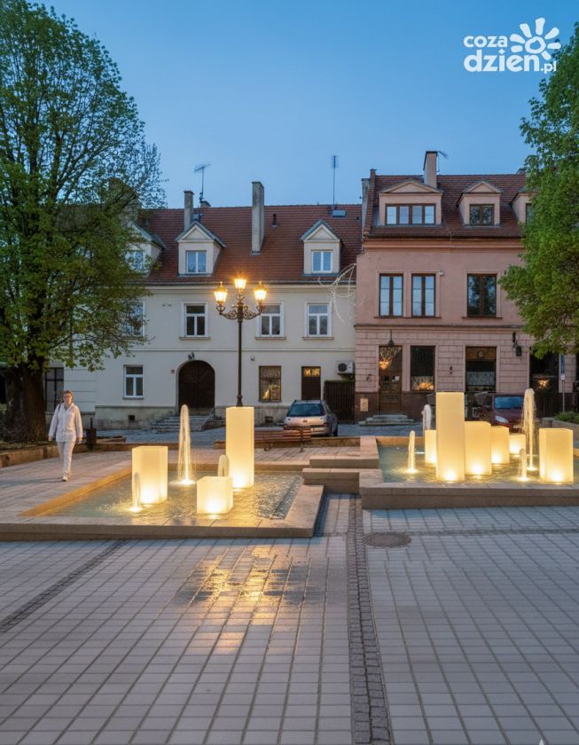 Sandomierz planuje nową fontannę na Małym Rynku. Rewitalizacja starówki w szerszym projekcie