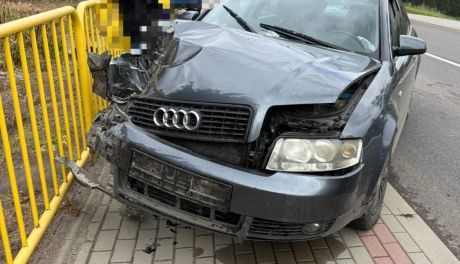 Zdarzenie z udziałem dwóch aut na DK79. Wprowadzono ruch wahadłowy
