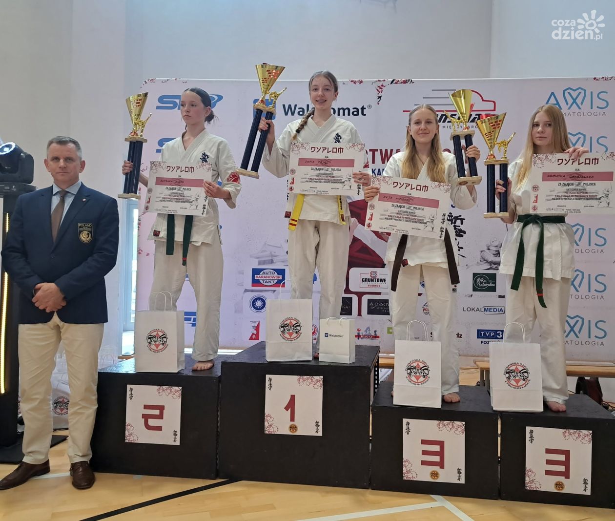 Zofia Zając mistrzynią Polski. Zawodniczka Sandomierskiego Klubu Karate pojedzie na mistrzostwa Europy