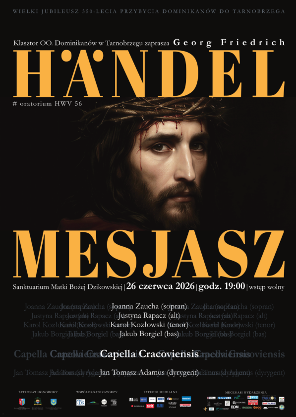 „Mesjasz” Händla w Tarnobrzegu. Wyjątkowy koncert Capelli Cracoviensis w kościele Wniebowzięcia NMP
