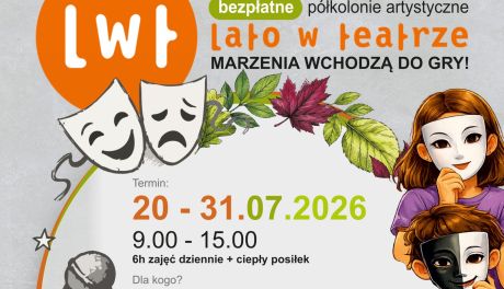 „Lato w teatrze 2026” w Sandomierzu. Bezpłatne półkolonie artystyczne dla dzieci