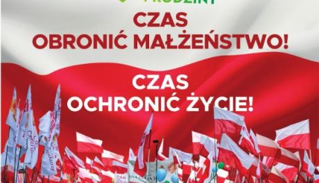 Marsz dla Życia i Rodziny w Sandomierzu. W programie msza, przemarsz i koncert