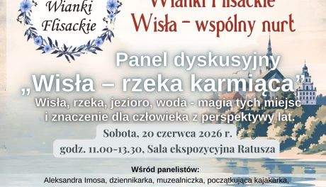 „Wisła – rzeka karmiąca”. Panel dyskusyjny w Sandomierzu podczas Wianków Flisackich