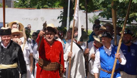 Flisacy „zdobyli” Sandomierz. Barwna inscenizacja pod Bramą Opatowską