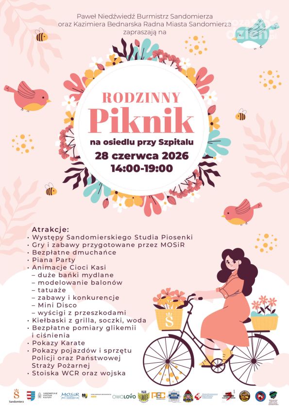 Rodzinny piknik w Sandomierzu. Atrakcje dla dzieci, pokazy służb i występy artystyczne