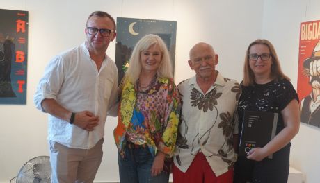 Plakaty filmowe i teatralne na wystawie w Sandomierzu. Hołd dla twórczości Andrzeja Wajdy