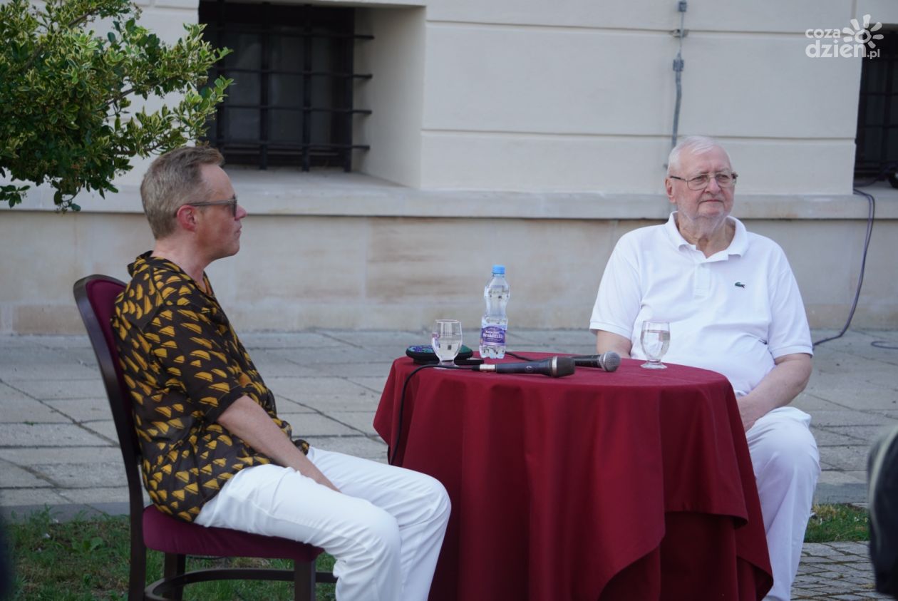 Festiwal filmowy w Sandomierzu. Spotkanie z Januszem Zaorskim przyciągnęło publiczność