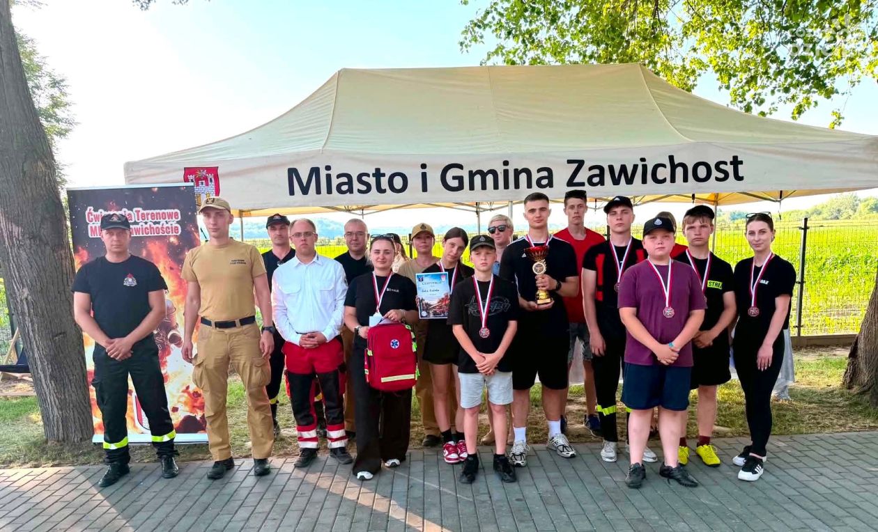 MDP Łoniów ponownie najlepsza podczas IV Ćwiczeń Terenowych MDP w Zawichoście
