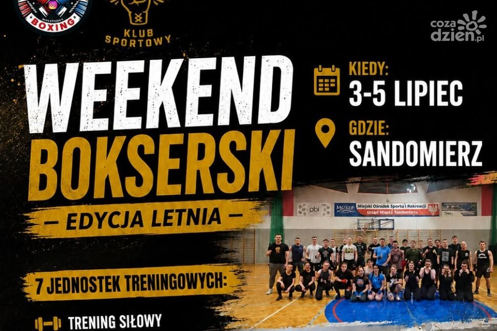Weekend Bokserski po raz kolejny zawita do Sandomierza