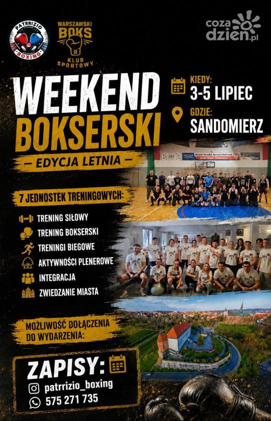 Weekend Bokserski po raz kolejny zawita do Sandomierza