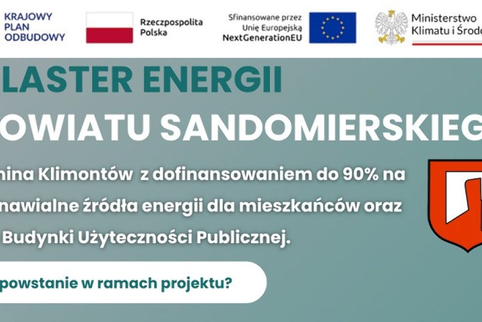 Prawie 50 mln zł dofinansowania na rozwój odnawialnych źródeł energii w Powiecie Sandomierskim