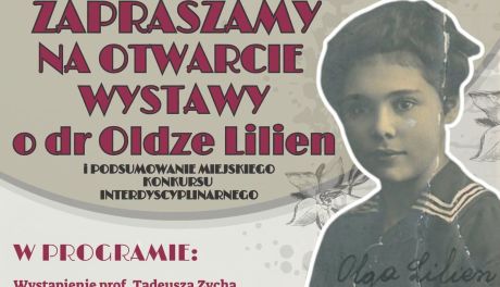 Wystawa o dr Oldze Lilien i finał miejskiego konkursu w Tarnobrzegu
