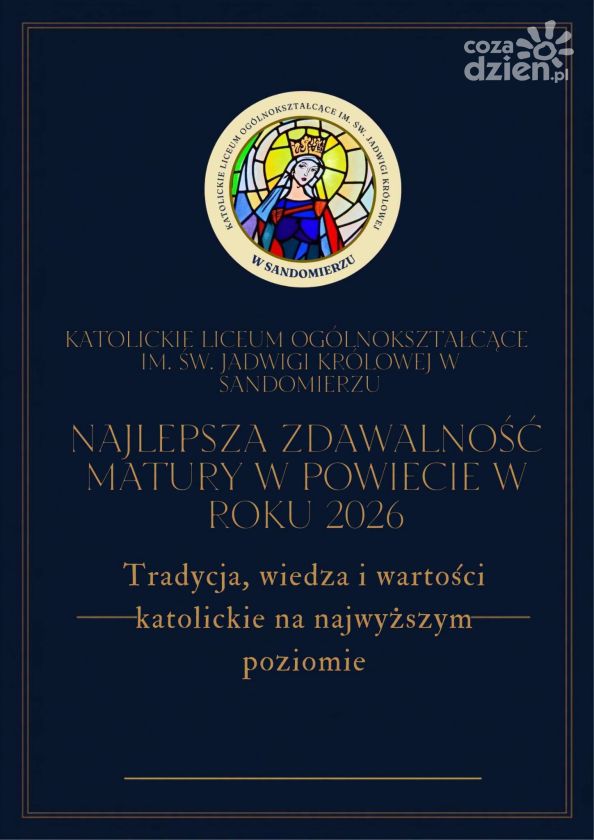 Nowy lider matur w powiecie sandomierskim. Katolickie liceum na pierwszym miejscu