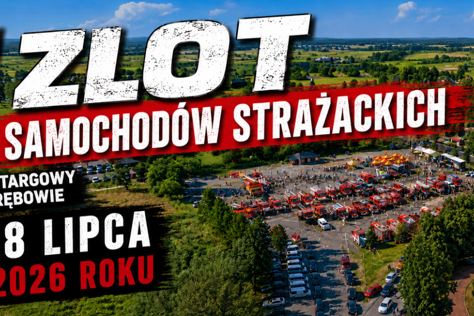 Strażackie pojazdy, pokazy i atrakcje dla rodzin. V Zlot Samochodów Strażackich w Grębowie