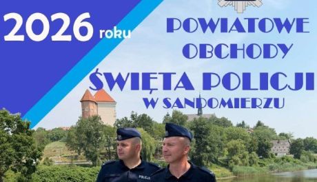 Policjanci będą świętować w Sandomierzu. Uroczystości i rodzinny piknik już 22 lipca
