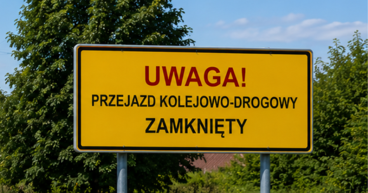 Zamknięcie przejazdu kolejowego w Dąbrowicy. Będzie objazd