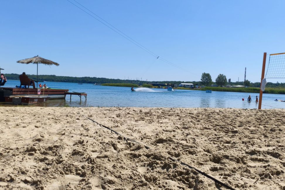 Nowy radiowęzeł nad Jeziorem Tarnobrzeskim. Ma zwiększyć bezpieczeństwo wypoczywających