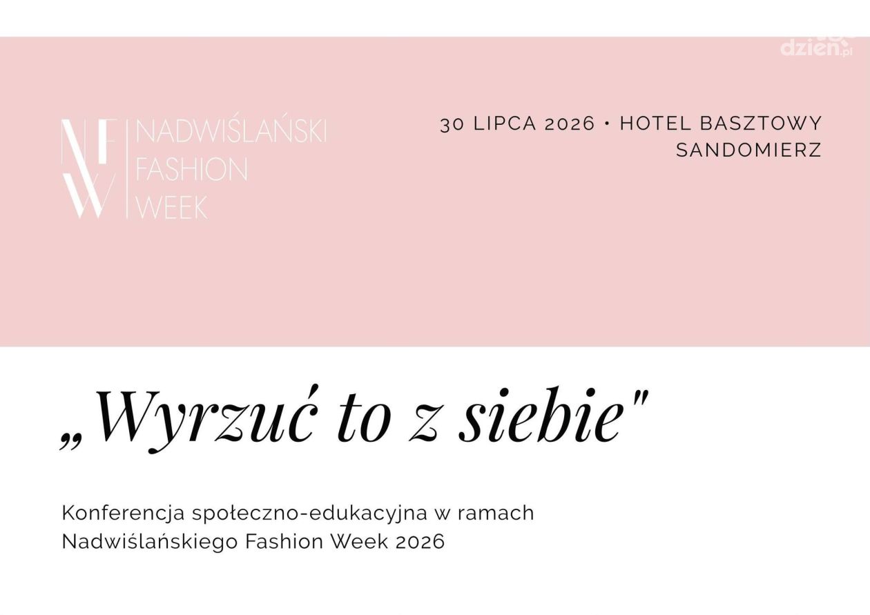 „Wyrzuć to z siebie” – konferencja o zdrowiu, profilaktyce i wsparciu podczas Nadwiślańskiego Fashion Week