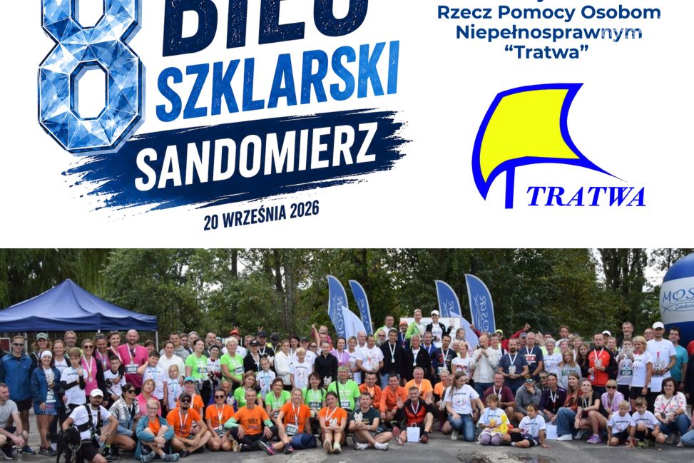 8. Bieg Szklarski połączy sport z pomaganiem. Ruszyły zapisy na wrześniowe wydarzenie