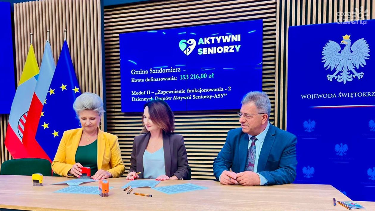 Ponad 153 tysiące złotych na działalność domów seniora w Sandomierzu