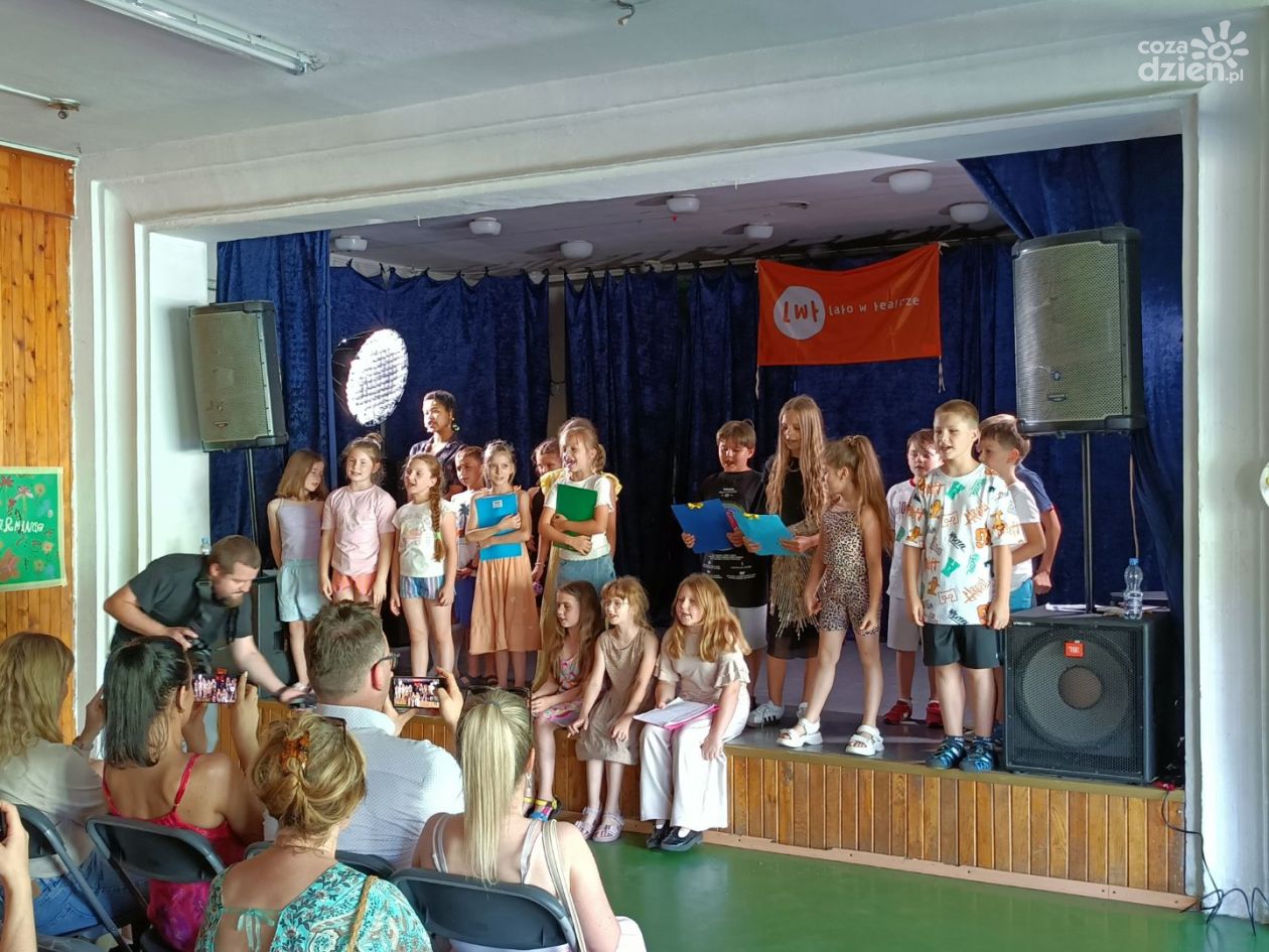 Finał półkolonii „Lato w teatrze” w OPAK-u