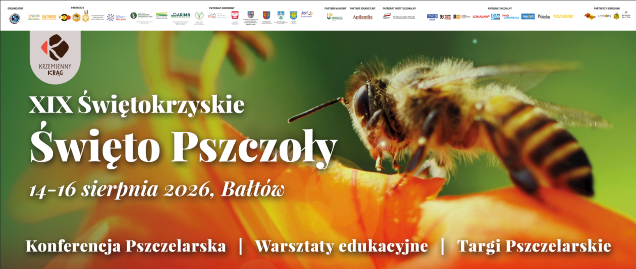 Pszczelarze spotkają się w Bałtowie. Konferencja pełna wiedzy i nowoczesnych rozwiązań