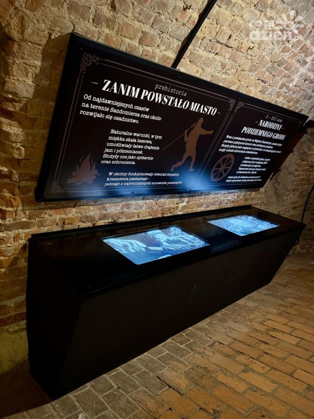 „Podziemny Sandomierz – miasto, które mogło zginąć”. Nowa komnata na trasie turystycznej