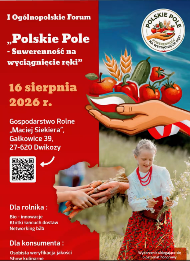 Już w niedzielę piknik dla rolników i ich rodzin
