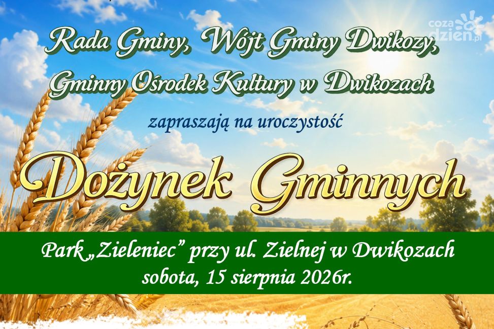Dożynki Gminne w Dwikozach już w sobotę
