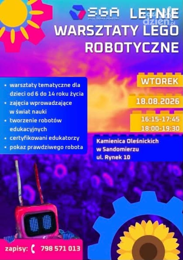 Kamienica Oleśnickich stawia na robotykę. Bezpłatne warsztaty pokazowe już 18 sierpnia