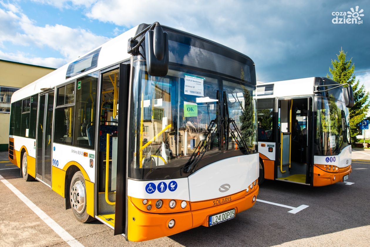 Dodatkowy kurs autobusu linii nr 4 w Sandomierzu