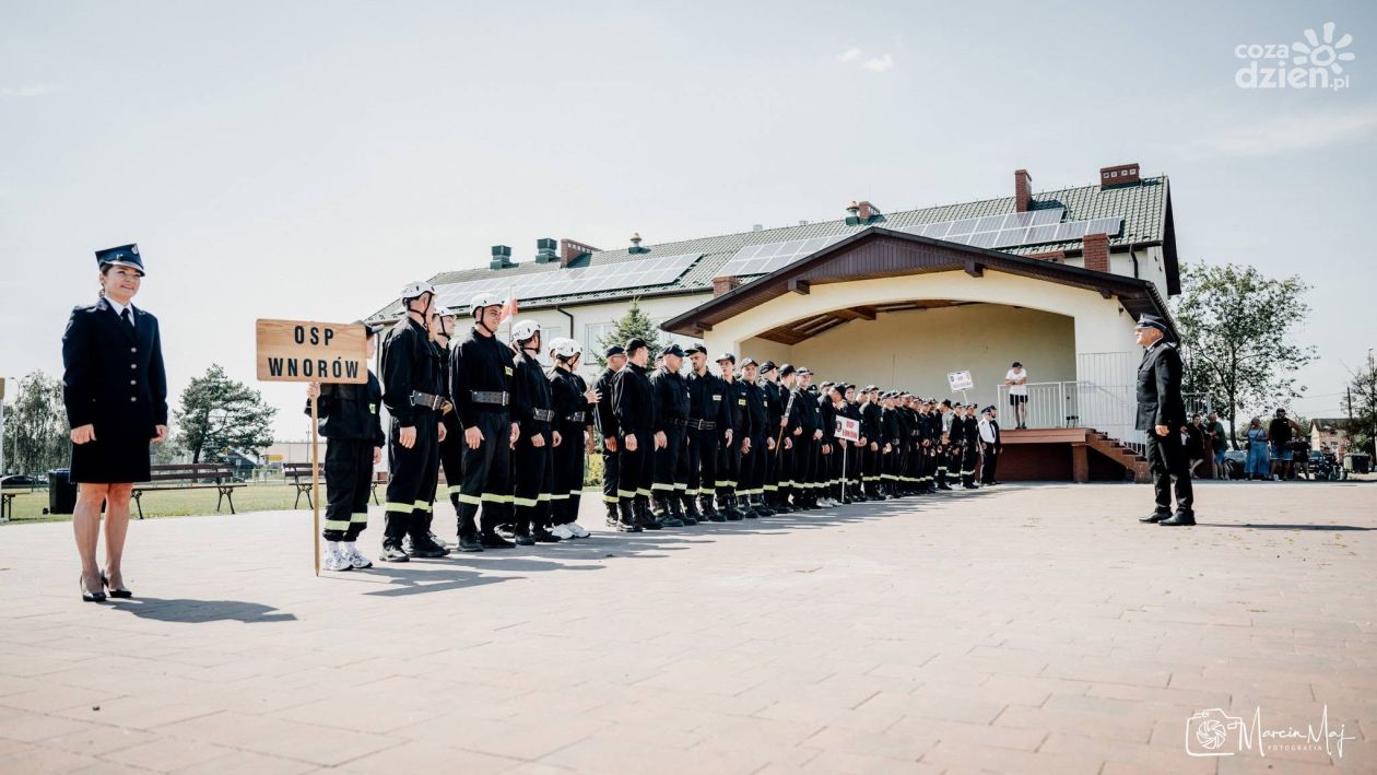 Gminne Zawody Sportowo-Pożarnicze w Łoniowie. OSP Wnorów z pierwszym miejscem