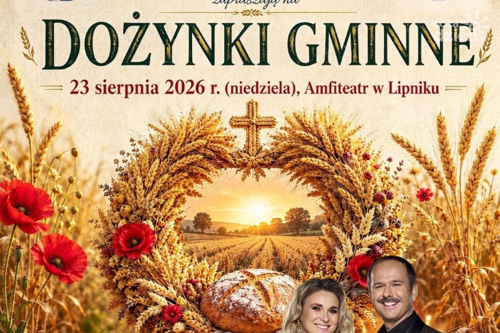 Dożynki Gminne w Lipniku. Sławomir i Kajra wystąpią na scenie
