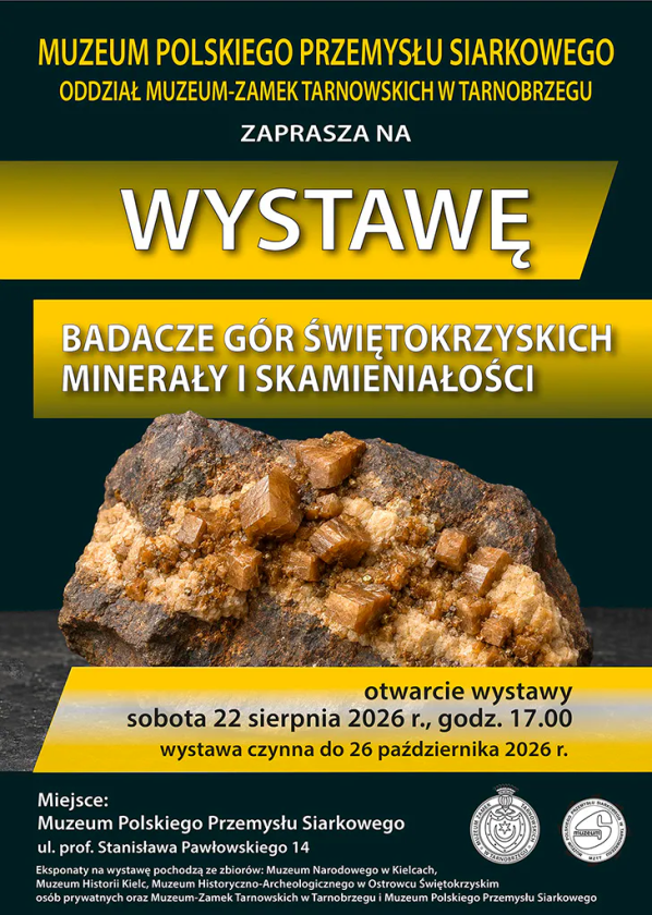 Minerały, skamieniałości i geologiczne ciekawostki. Tarnobrzeg zaprasza na wystawę i giełdę