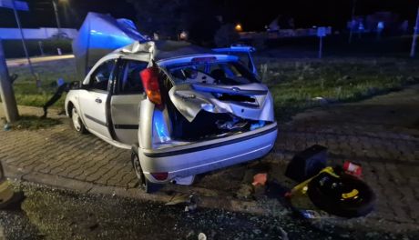 Zderzenie dwóch samochodów w Sandomierzu. Pięć osób trafiło do szpitali