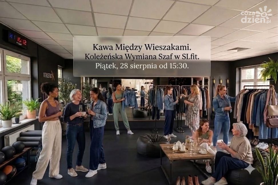 „Kawa między wieszakami” w Sandomierzu. Moda, kawa i trening w jednym miejscu