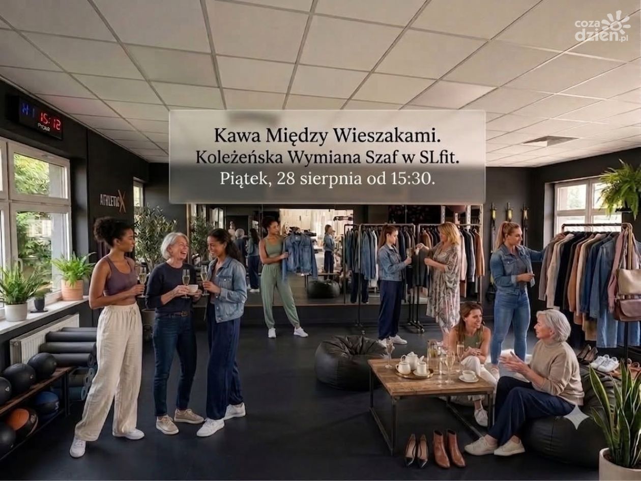 „Kawa między wieszakami” w Sandomierzu. Moda, kawa i trening w jednym miejscu