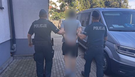 Seria podpaleń w Nowej Dębie. 30-latek podejrzany o podpalenie 10 pojemników i wiaty śmietnikowej trafił do aresztu