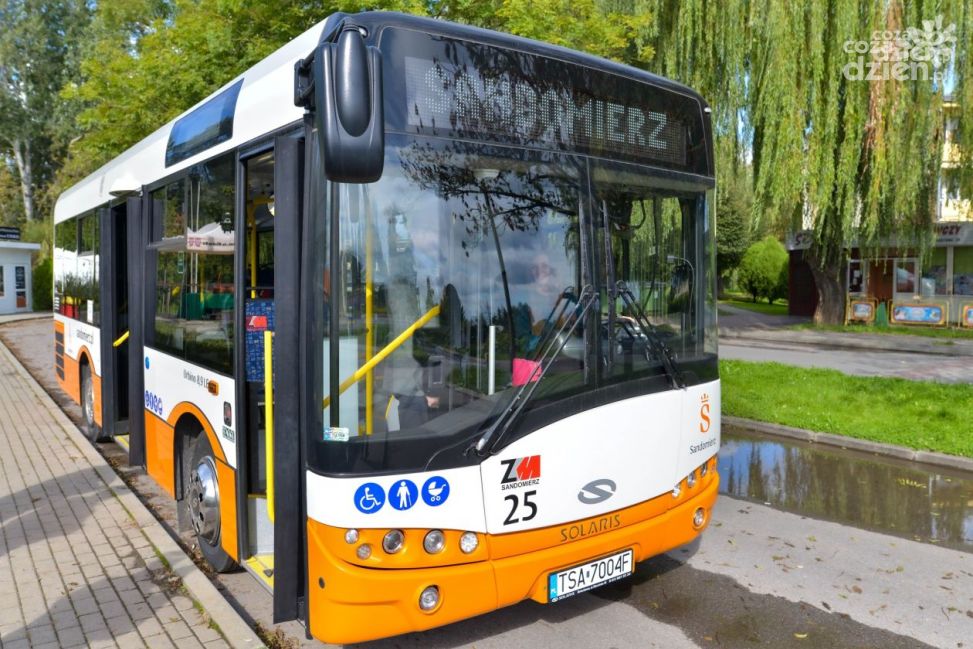 Od 1 września autobusy w Sandomierzu pojadą jak w dni nauki szkolnej