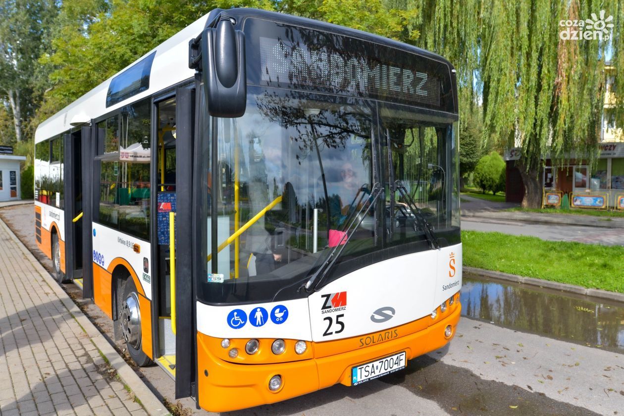 Od 1 września autobusy w Sandomierzu pojadą jak w dni nauki szkolnej