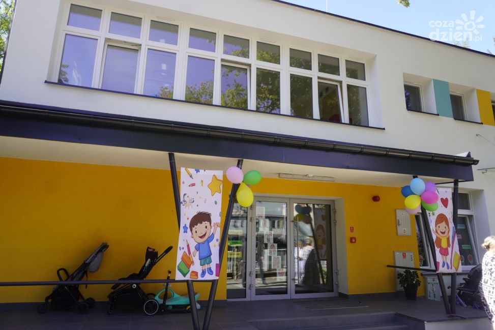 Przedszkole nr 3 w Sandomierzu po gruntownym remoncie. Dzieci wróciły do odnowionej placówki
