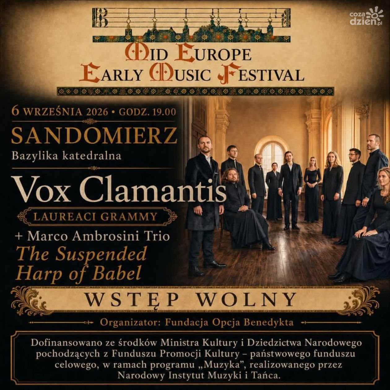 Vox Clamantis w sandomierskiej katedrze. Muzyczna podróż do korzeni europejskiej kultury