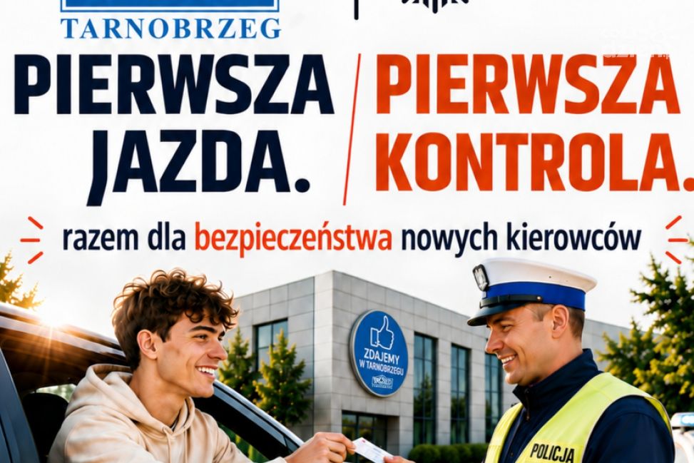 Pierwsza jazda, pierwsza kontrola. Policja i WORD uczą kierowców bezpieczeństwa